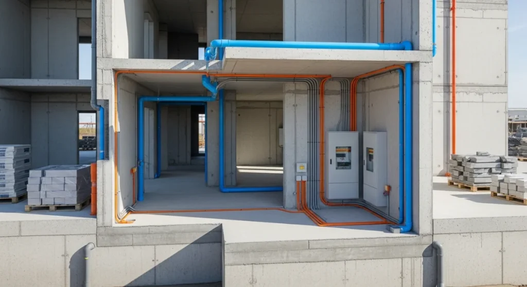 Plumbing, Electrical, and Sanitation Work